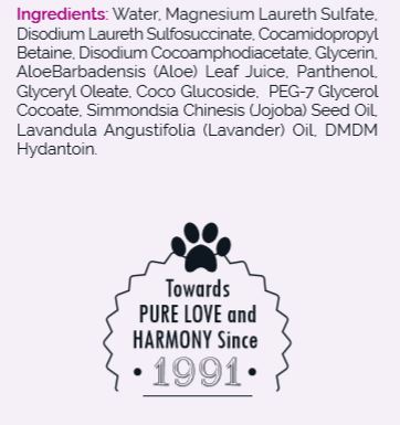 Pure Love Dog Shampoo  Gentle. Natural. For Every Coat & Color.