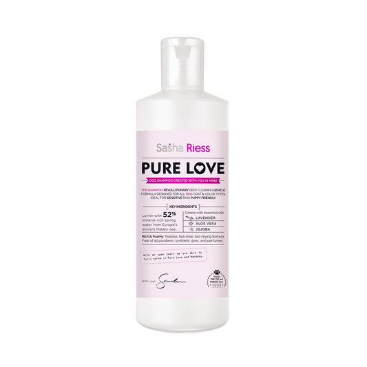 Pure Love Dog Shampoo  Gentle. Natural. For Every Coat & Color.